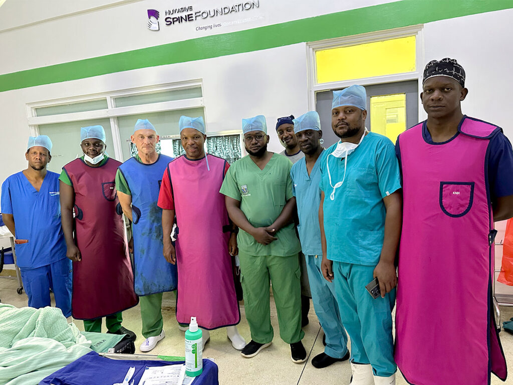 Dr. Horaczek in Nairobi